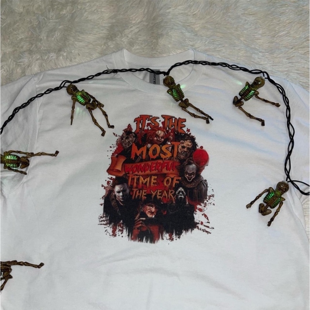 Large Halloween Horror Movie Favorites Shirt